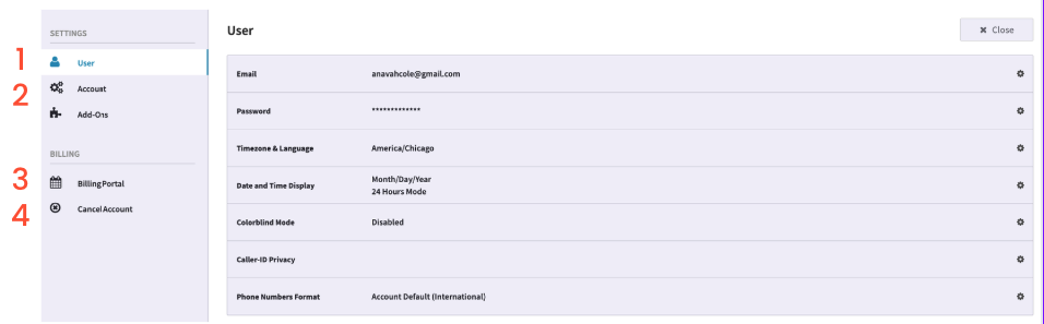 Locating Your Settings