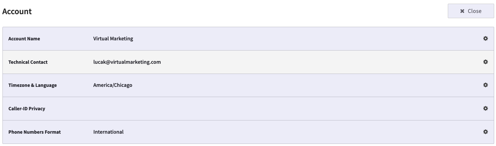 Locating Your Settings