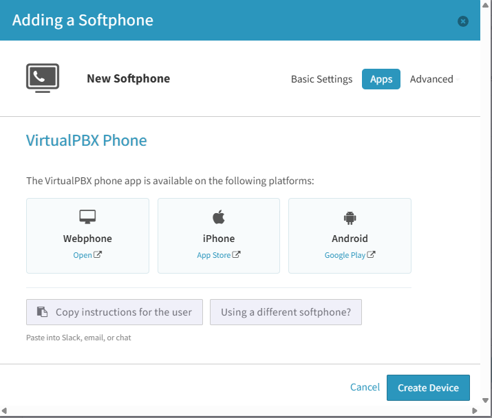 3. Softphone