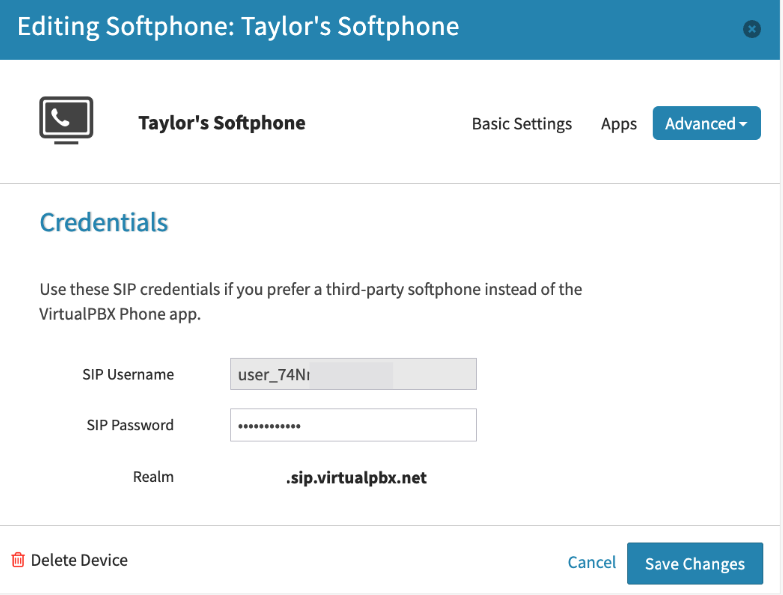 Third Party Credentials