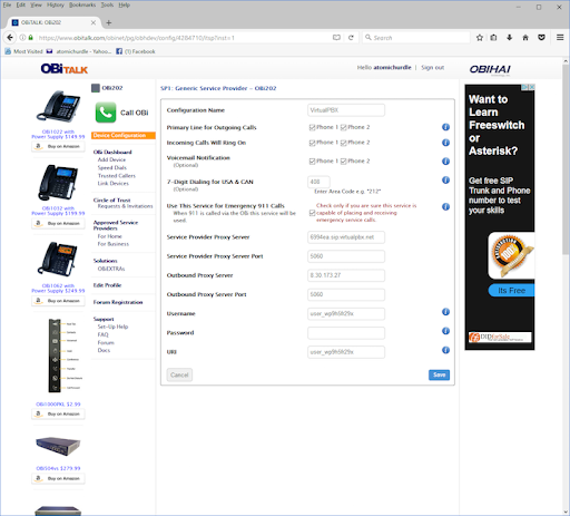 Obihai Auto-Provisioning