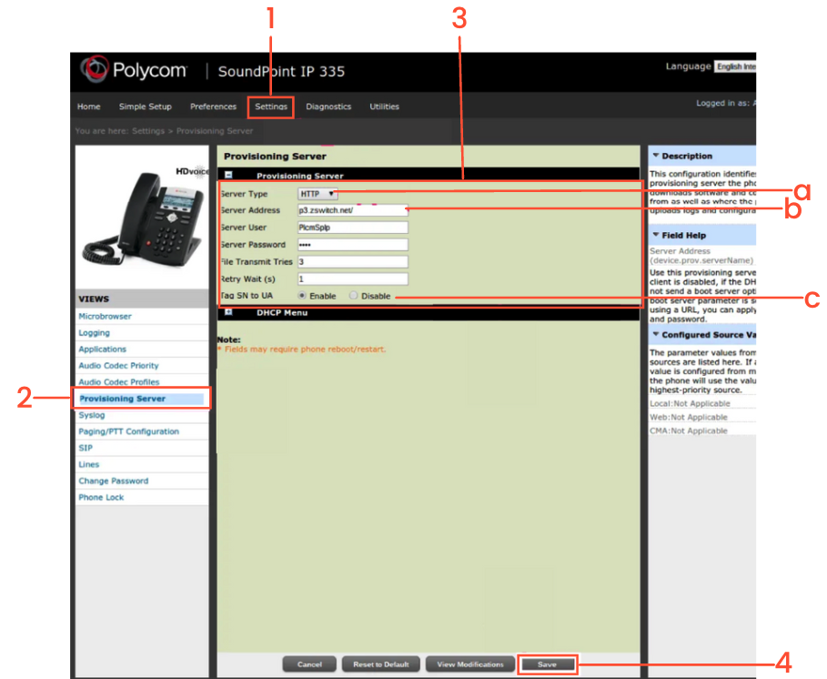 Polycom V4 Auto-Provisioning