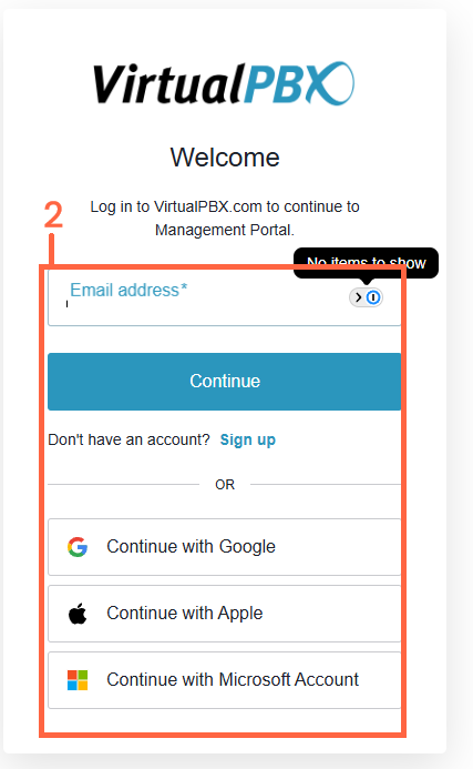 Log In to the Portal