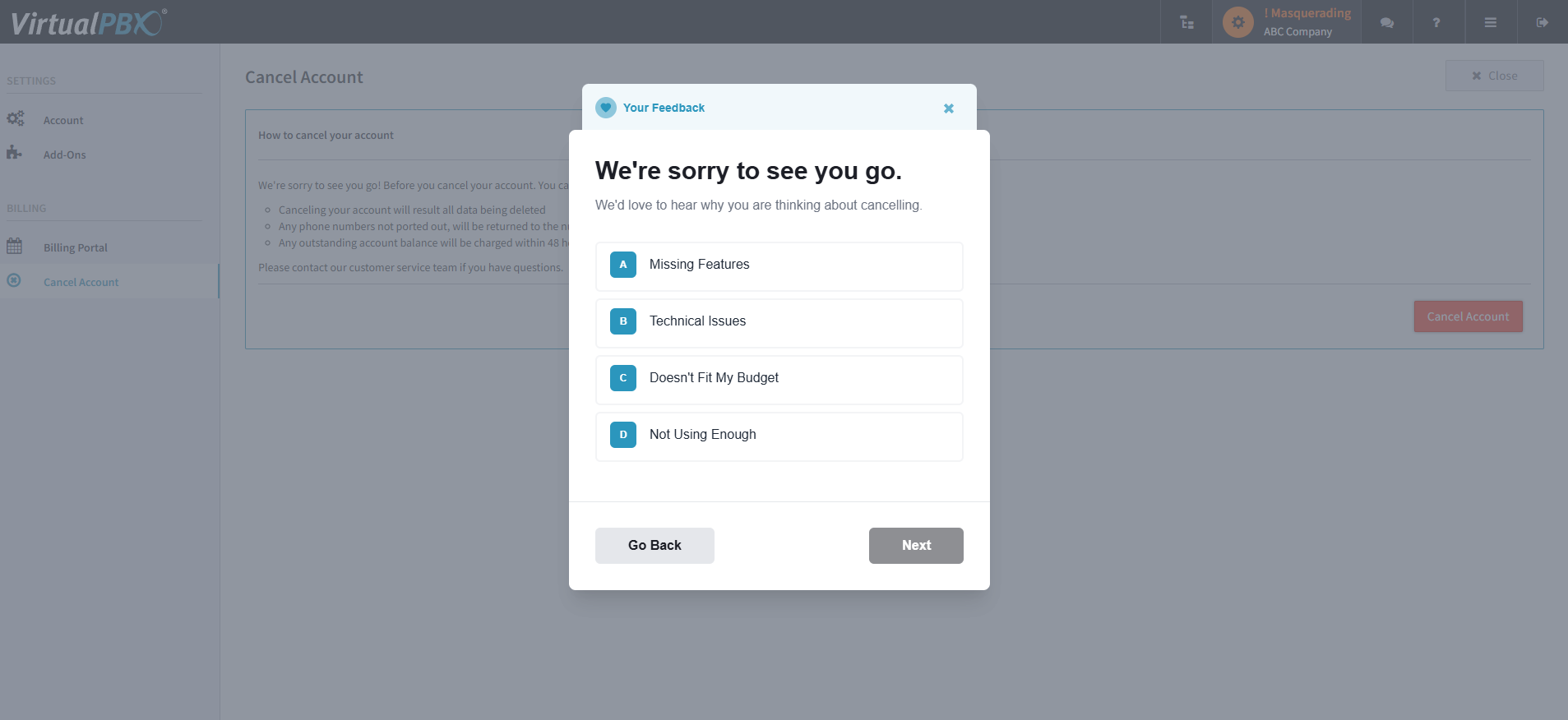 How to Cancel Your VirtualPBX Account