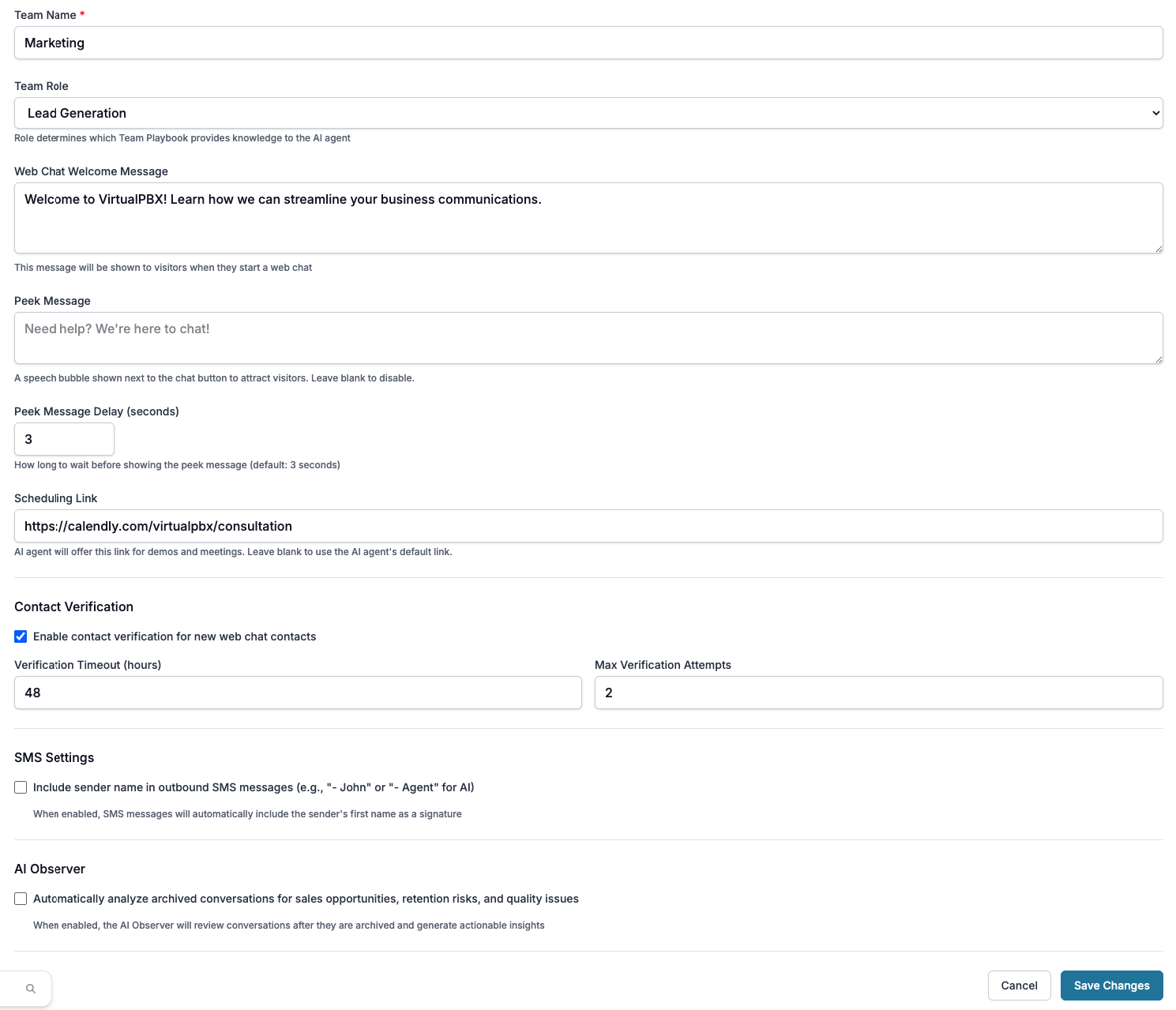 Editing a Team - Adding Members, Assigning Inboxes