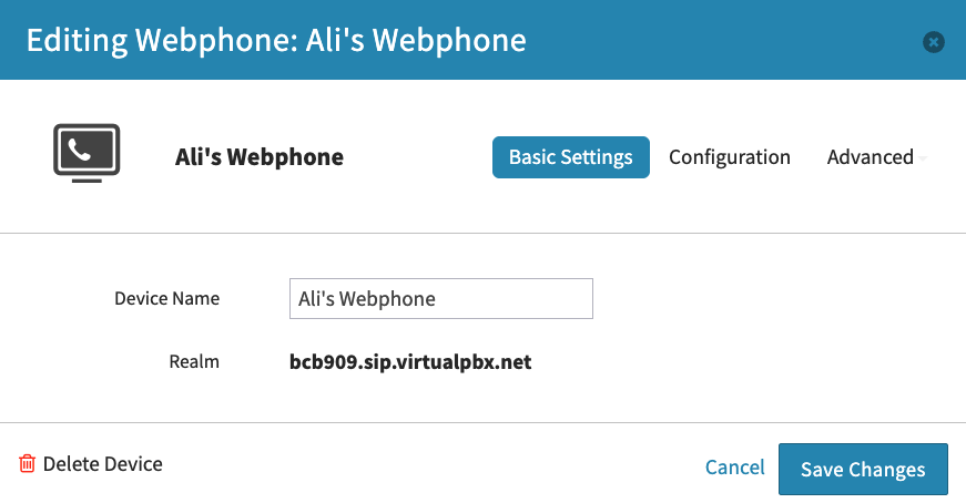 6. Webphone