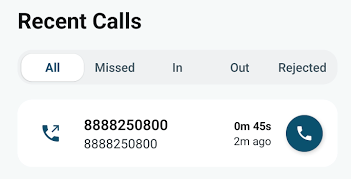 Call Log