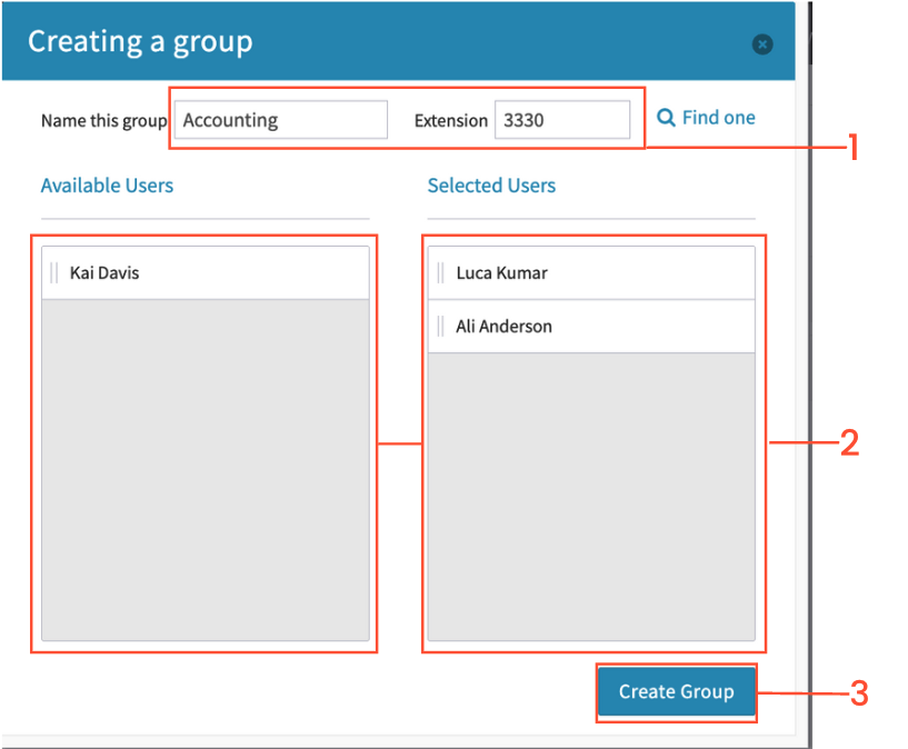 Creating a Ring Group
