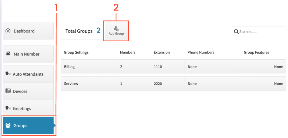 Creating a Ring Group
