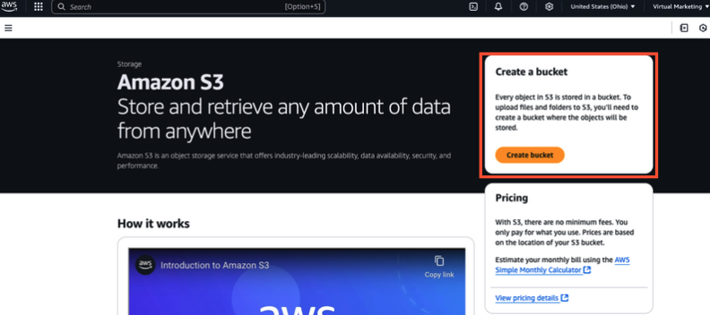 Creating Your Bucket and Users