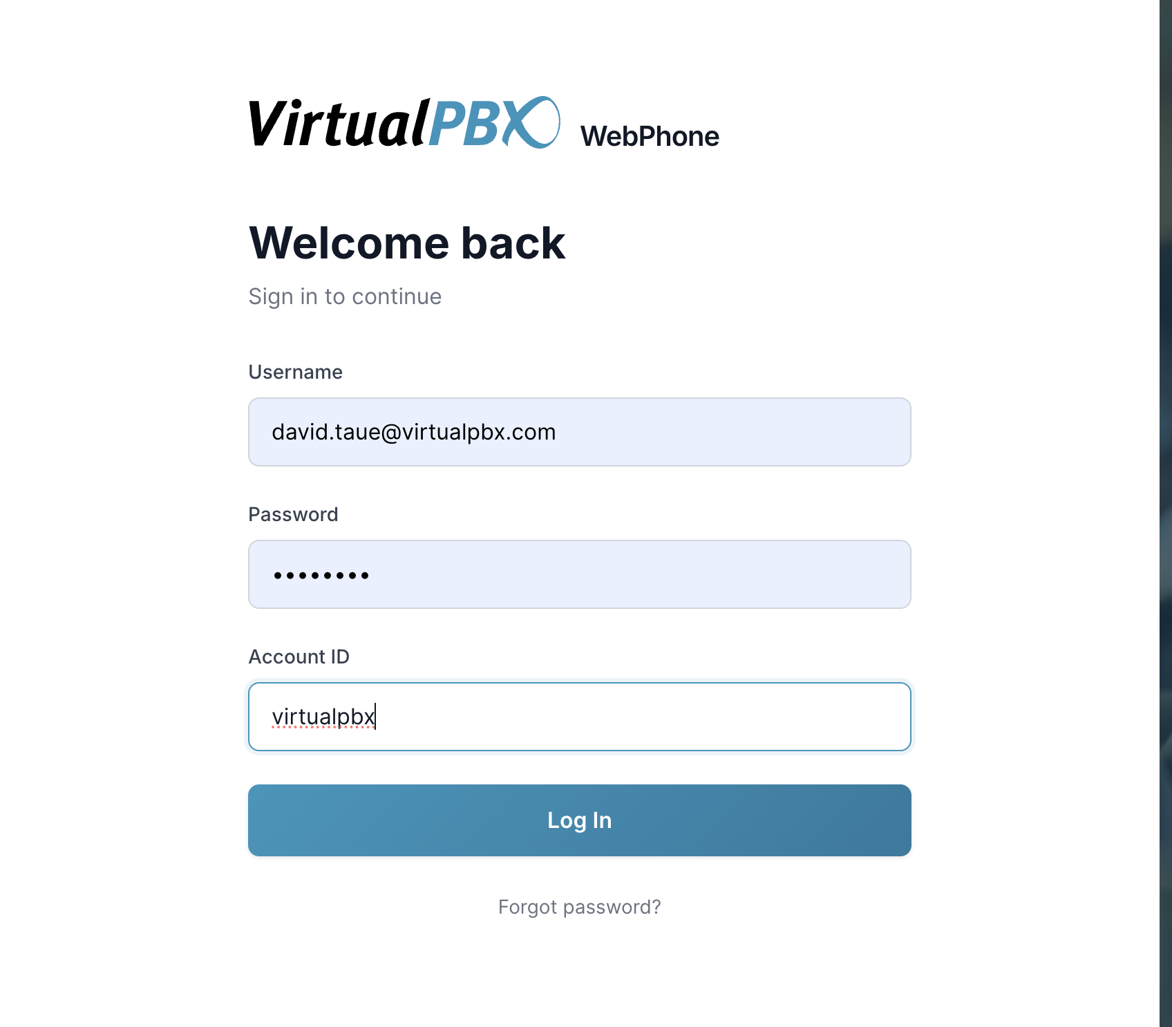 Accessing & Logging In