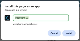 Web Phone Download - Chrome